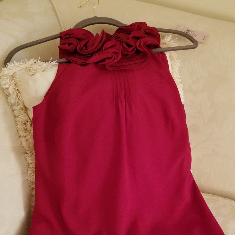 Ann Taylor loft red top